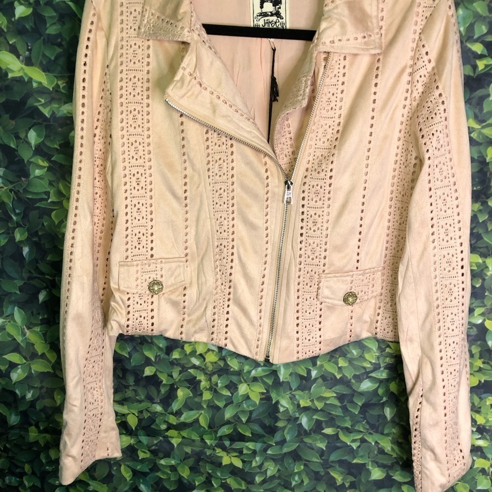 Jaase Anthropology Women's Blush Jacket NWT - Picture 7 of 16